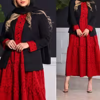 مانتو پیراھنی و کت بسیار زیبا و خاص سیمرغ NLSH باارسال رایگان