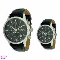 ست ساعت طرح سیتیزن سه موتور فعال کرنوگراف کد CT/BK.SET