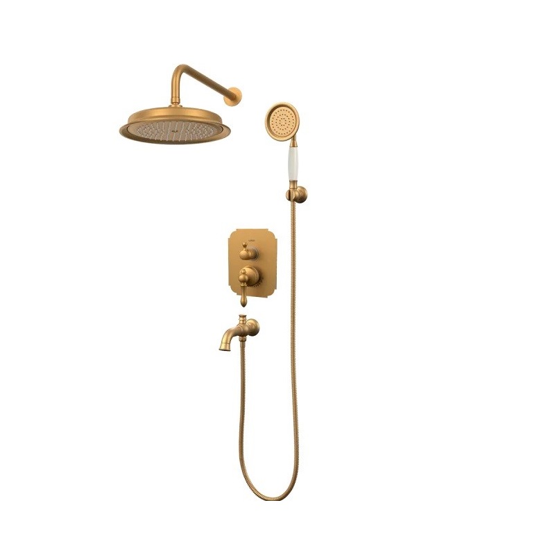 شیر حمام توکار کسری مدل ناپل تیپ 4