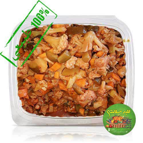 ترشی مخلوط اهوازی(1200 گرم)