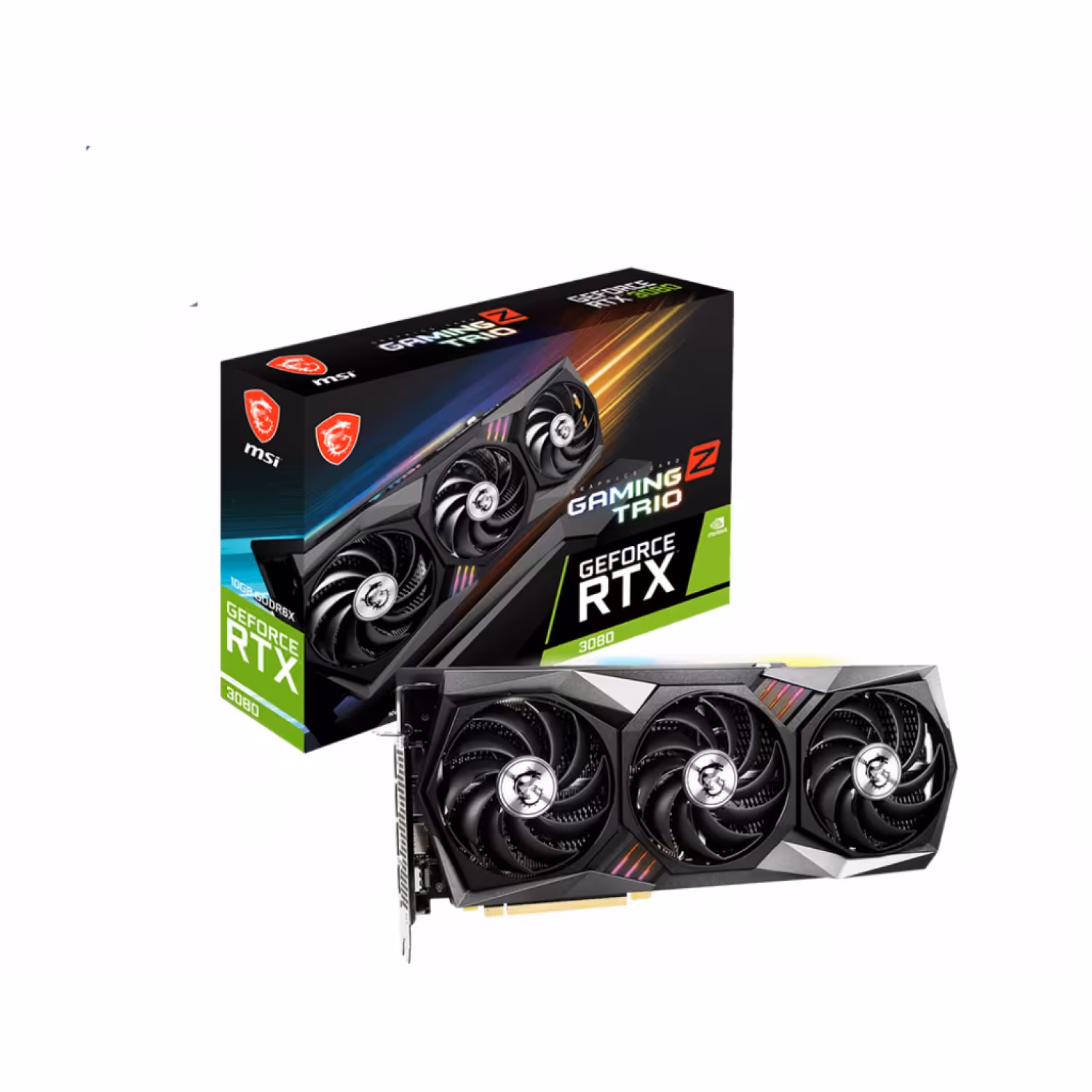 کارت گرافیک ام اس آی RTX3080 GAMING Z TRIO 10GB