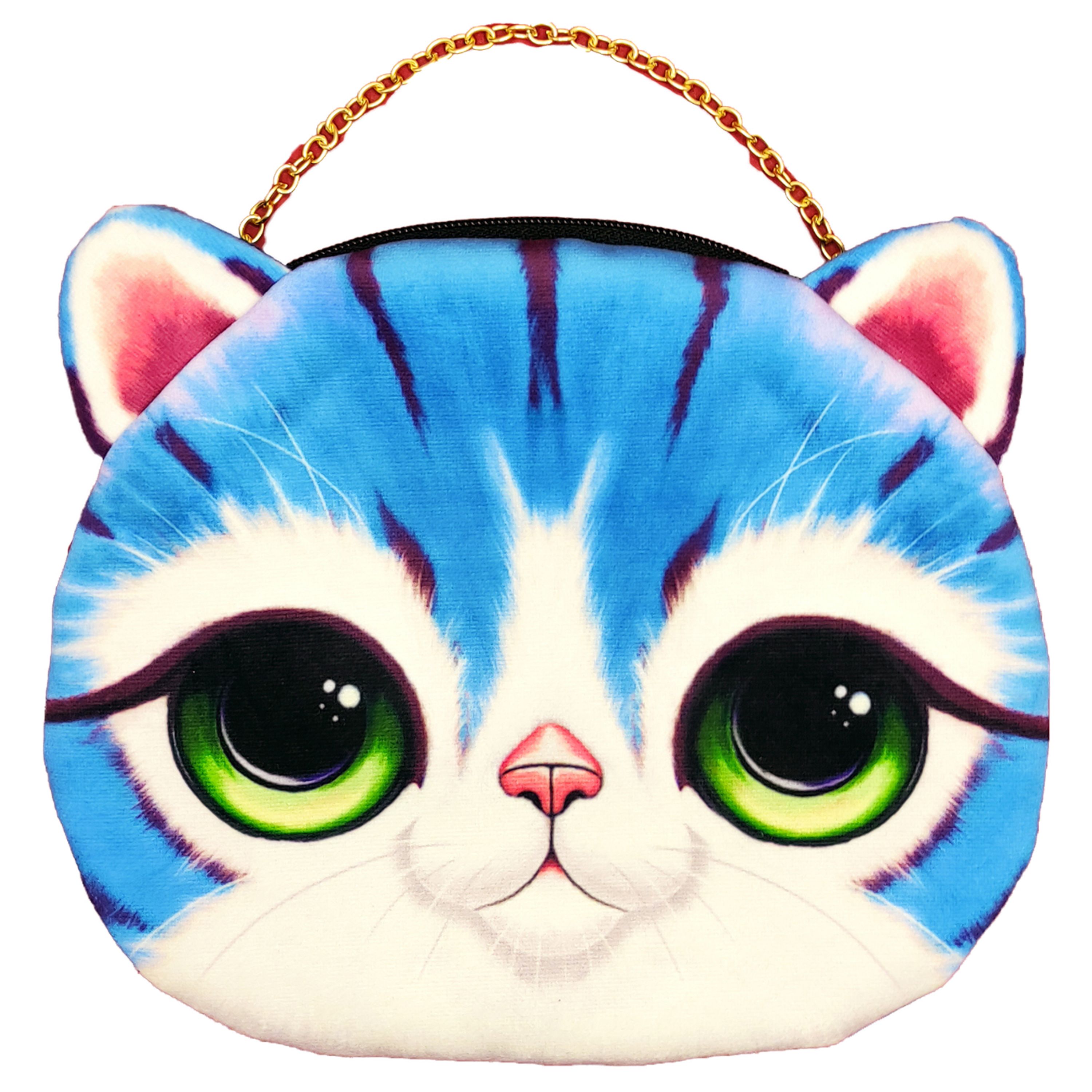 کیف دوشی فانتزی طرح گربه C-27LBL