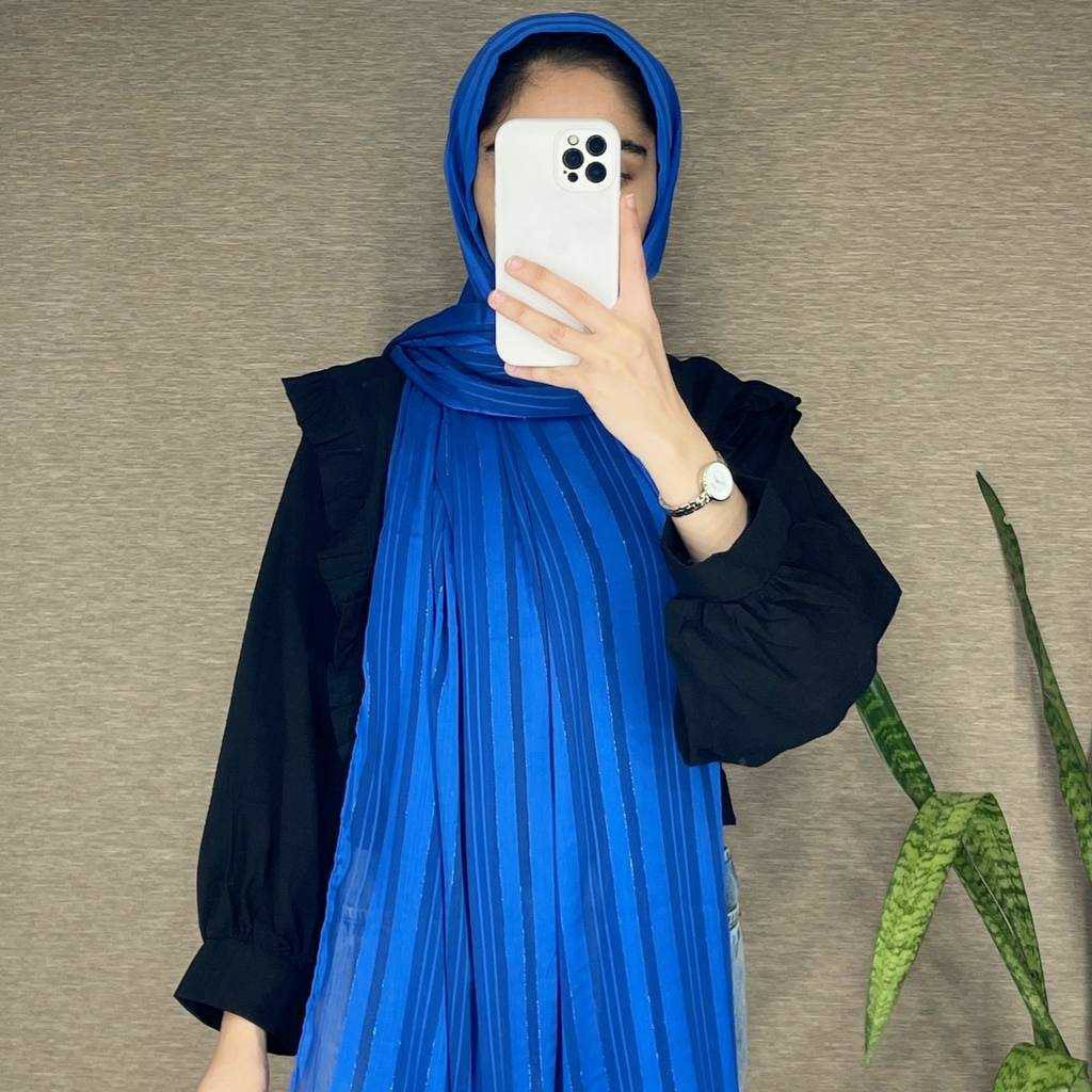 شال حریر _ پولکدوزی شده _ مجلسی