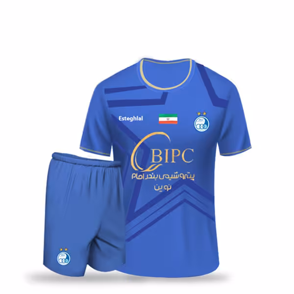 پیراهن و شرت بچه گانه و بزرگسال استقلال 2024