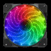مشخصات، قیمت و خرید فن کیس گیم مکس مدل GAMEMAX FN 12Rainbow M