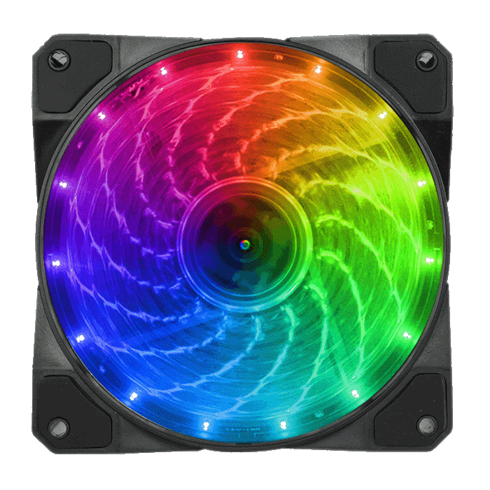 مشخصات، قیمت و خرید فن کیس گیم مکس مدل GAMEMAX FN 12Rainbow M