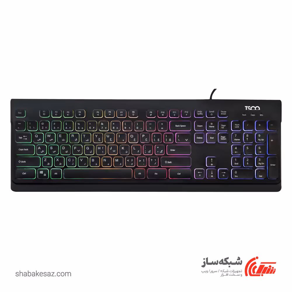 قیمت و خرید کیبورد تسکو TSCO TK 8031 باسیم - شبکه ساز