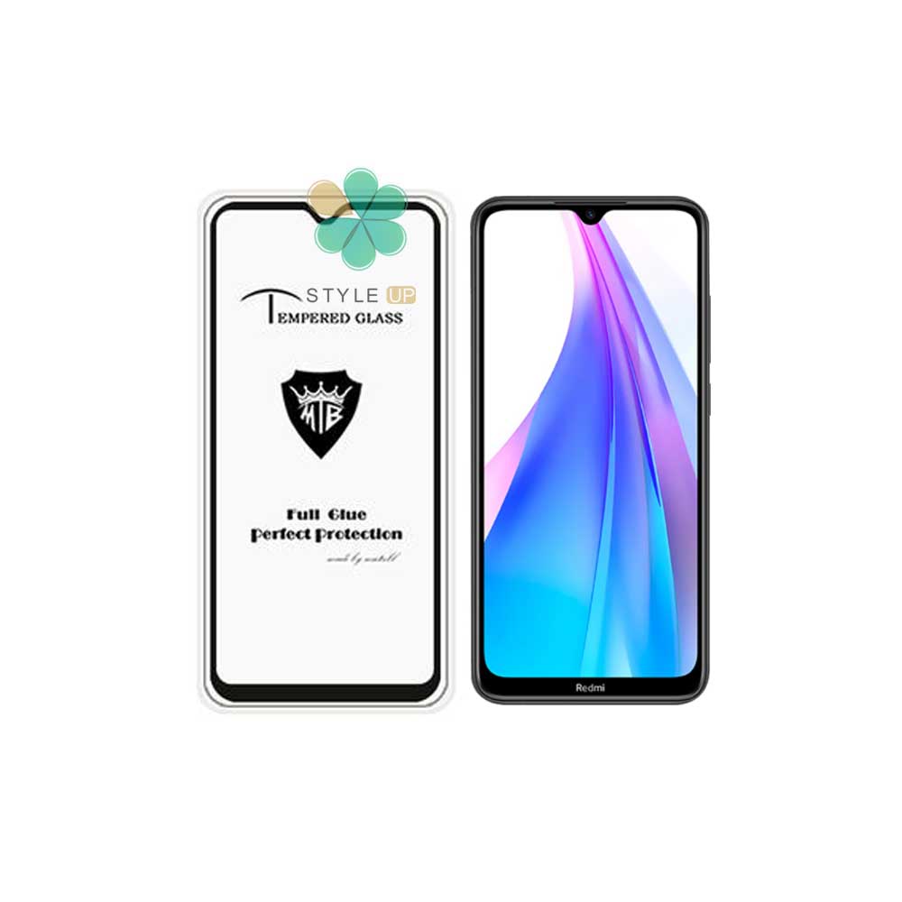 گلس میتوبل گوشی شیائومی Xiaomi Redmi Note 8T مدل تمام صفحه