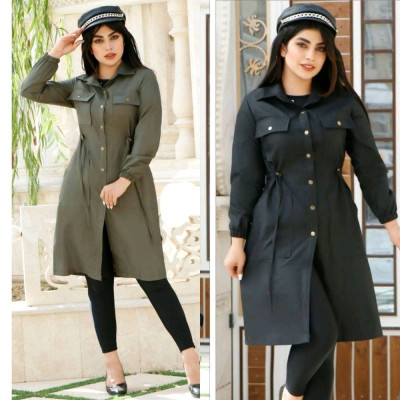 مانتو اسپرت زنانه پرشین مکانیک چهارجیب