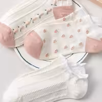 جوراب توت فرنگی سایز 36تا 44