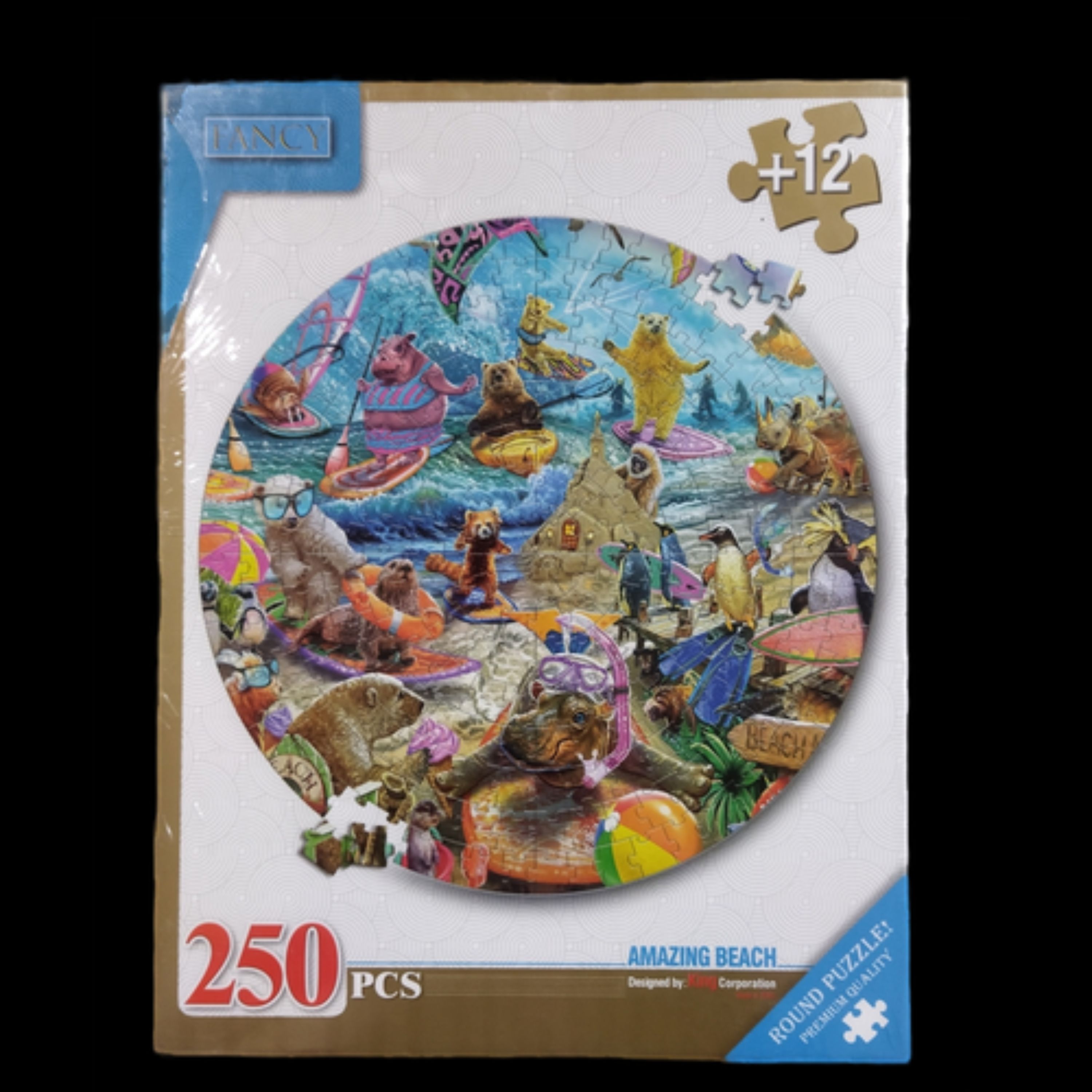 پازل دایره 250 قطعه FANCY در 3طرح