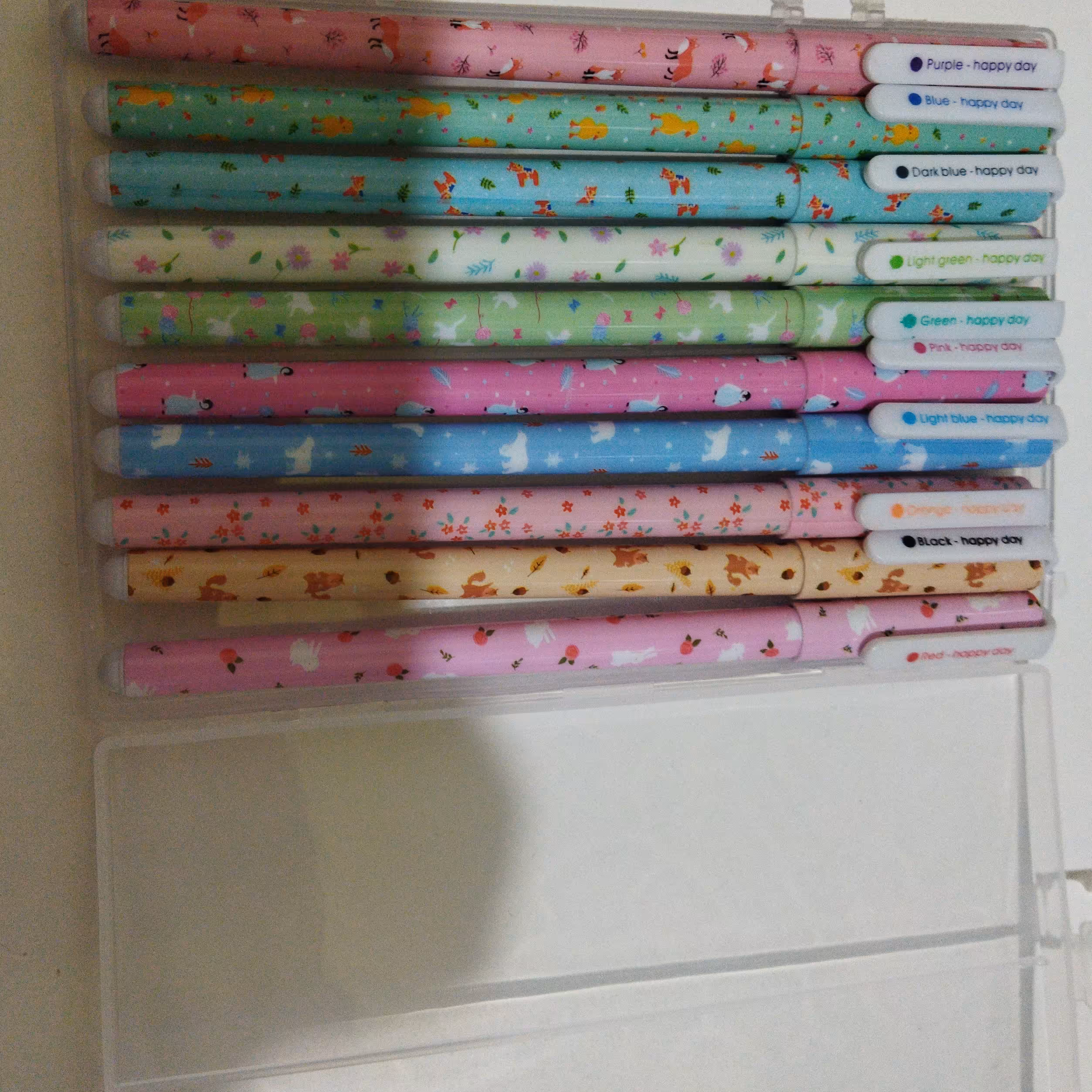 خودکار رنگی طرح جنگل دونه ای