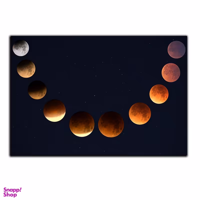 تابلو شاسی بکلیت طرح سیر تکامل ماه مدل SH-S4488