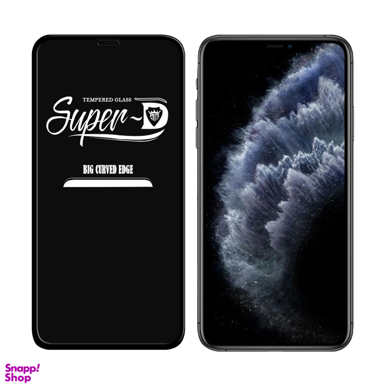 محافظ صفحه نمایش مدل Super D مناسب برای گوشی موبایل اپل iPhone 11