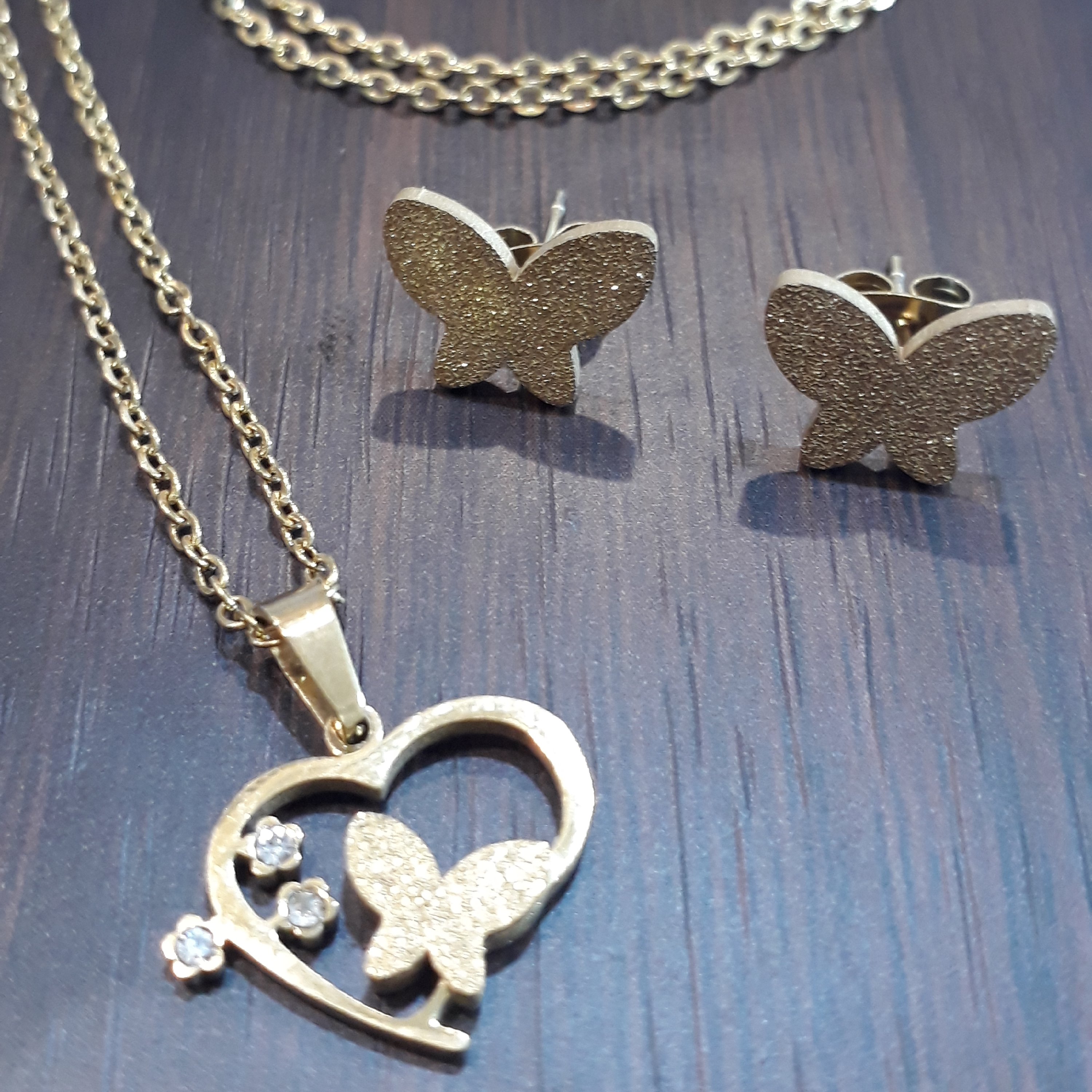 نیم ست استیل پروانه