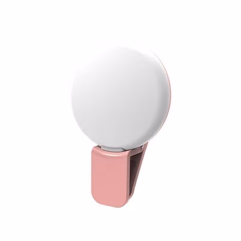 رینگ لایت مدل MINI Q صورتی