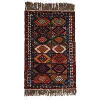 فرش دستباف دو متری مدل خراسان کد 4020203