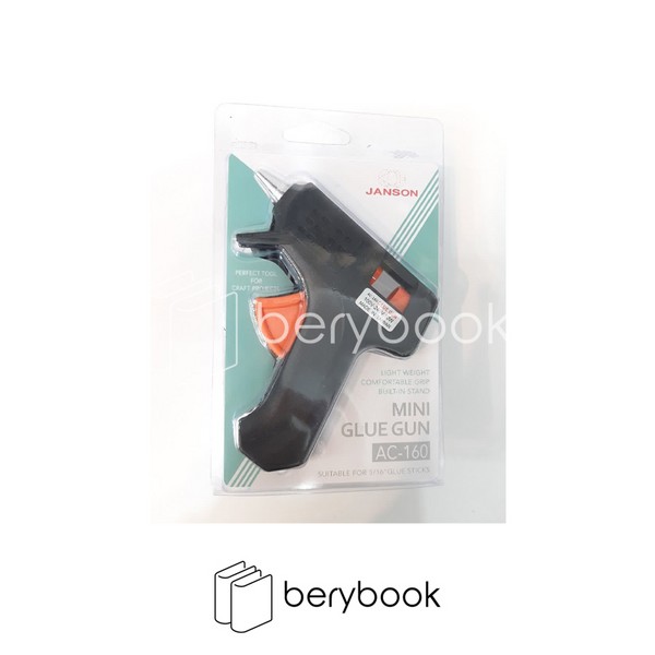 janson / تفنگ چسب حرارتی / کوچک / ac-160