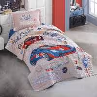 روتختی کودک پنبه دوزی ترک برند کلسی (Clasy) مدل Garage تک نفره 2 تکه