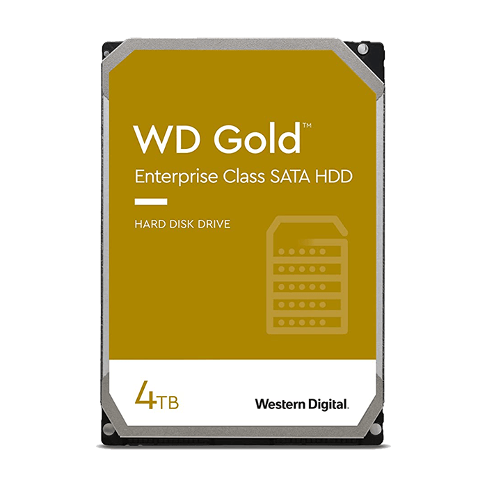 قیمت و خرید هارد اینترنال وسترن دیجیتال 4 ترابایت مدل Hard Drive WD Gold 4TB