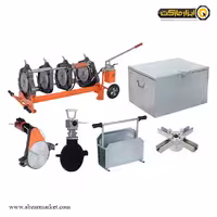 دستگاه جوش پلی اتیلن نیمه هیدرولیک پویا صنعت مدل 63-250