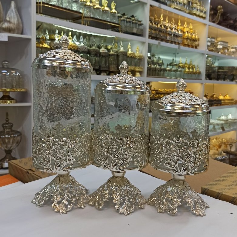 بانکه سه تایی پیوتر شیشه ترک