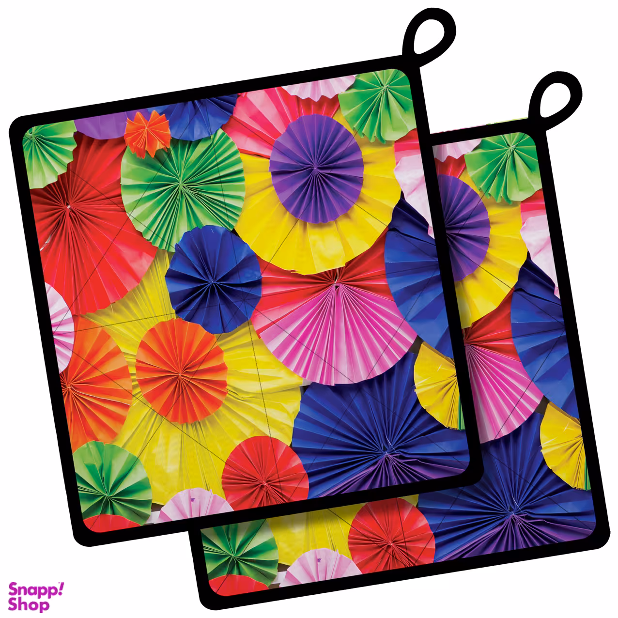 دستگیره آشپزخانه مدل K1-101002 رنگ مشکی سایز 18*18 سانتی‌ متر بسته 2 عددی