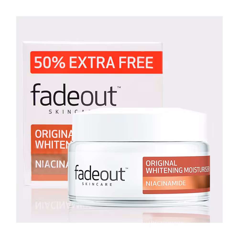 کرم مرطوب کننده روشن کننده فیداوت Fadeout Original Whitening Moisturiser Cream • خوش آرا