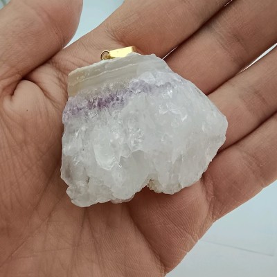 گردنبند کوارتز آمیتیست بلوری استقلال20