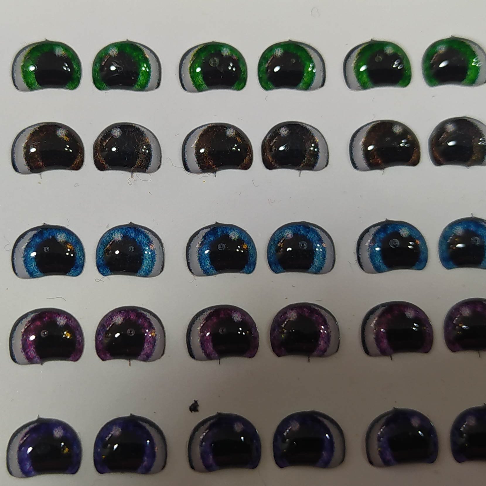 چشم رزینی نیم دایره6 میل 5 جفت 