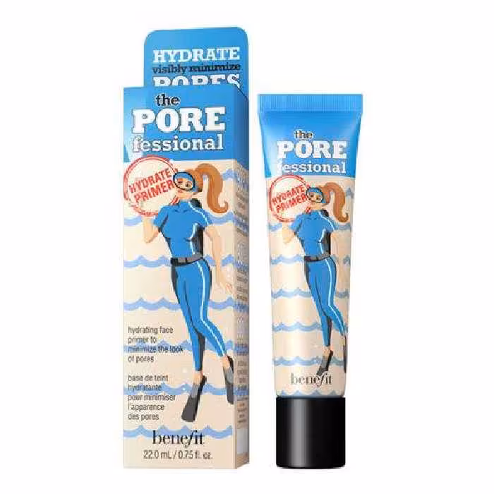 پرایمر آبرسان هیدراته کننده بنفیت | کاهش منافذ باز و خطوط ریز پوست | 22 میل