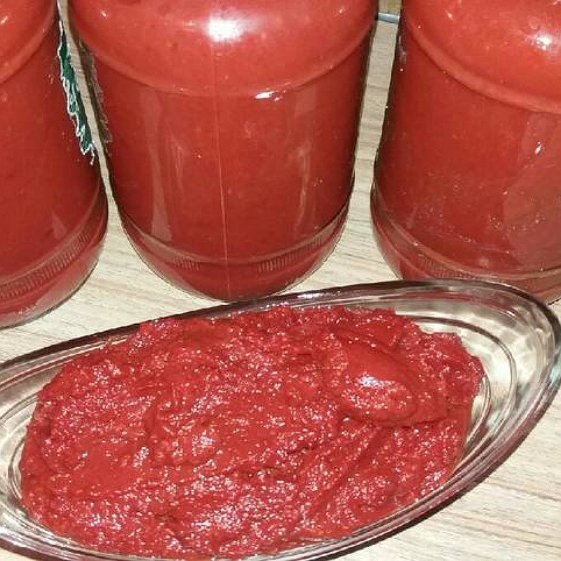 رب گوجه فرنگی خانگی دبه 6کیلویی