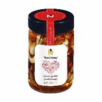 معجون عسل طبیعی و چهارمغز نیکا 350 گرمی