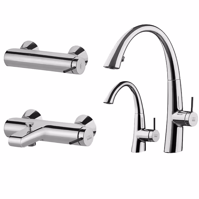 ست شیرآلات kwc مدل زو