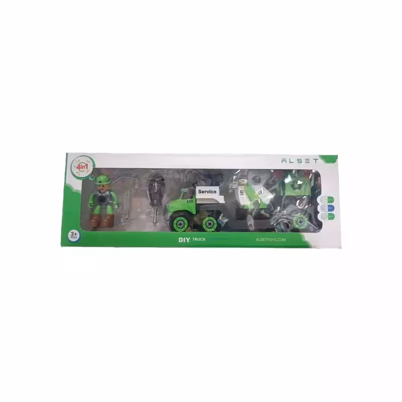 اسباب بازی آلست 4 در یک DIY مدل ماشین زباله 137