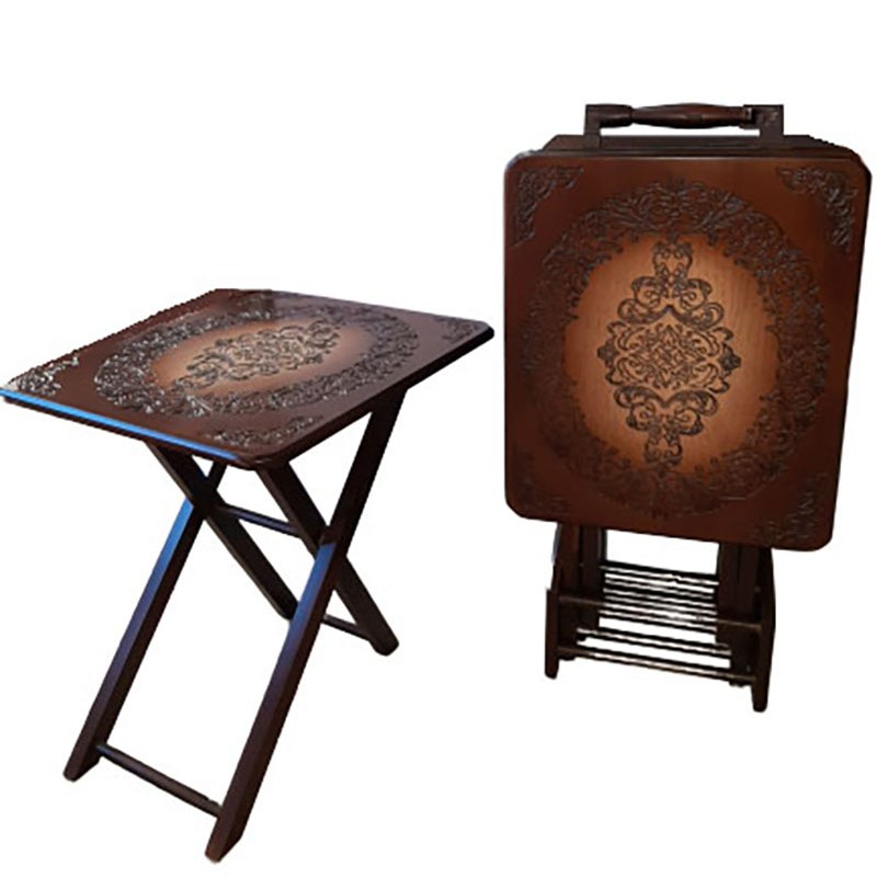 میز عسلی تاشو مدل سیمرغ