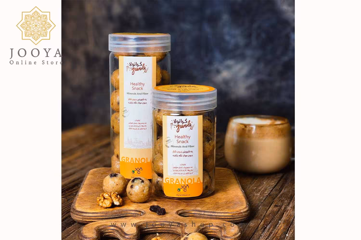 توپک گرانولا قوطی 28 عددی