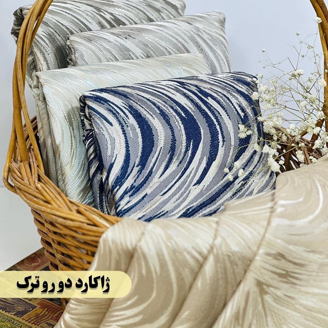 پارچه ژاکارد طرح جدید مناسب مانتو کت وخرجکار در چندین رنگ 