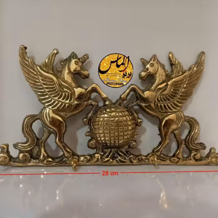 جاکلیدی اسب بالدار بزرگ برنز