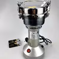 آسیاب نیمه صنعتی 150گرمی سیلور کرست استیل در کلیپس