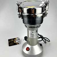 آسیاب نیمه صنعتی 150گرمی سیلور کرست استیل در کلیپس