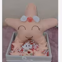 بالش عروسکی کوسن نمدی (دستدوز)