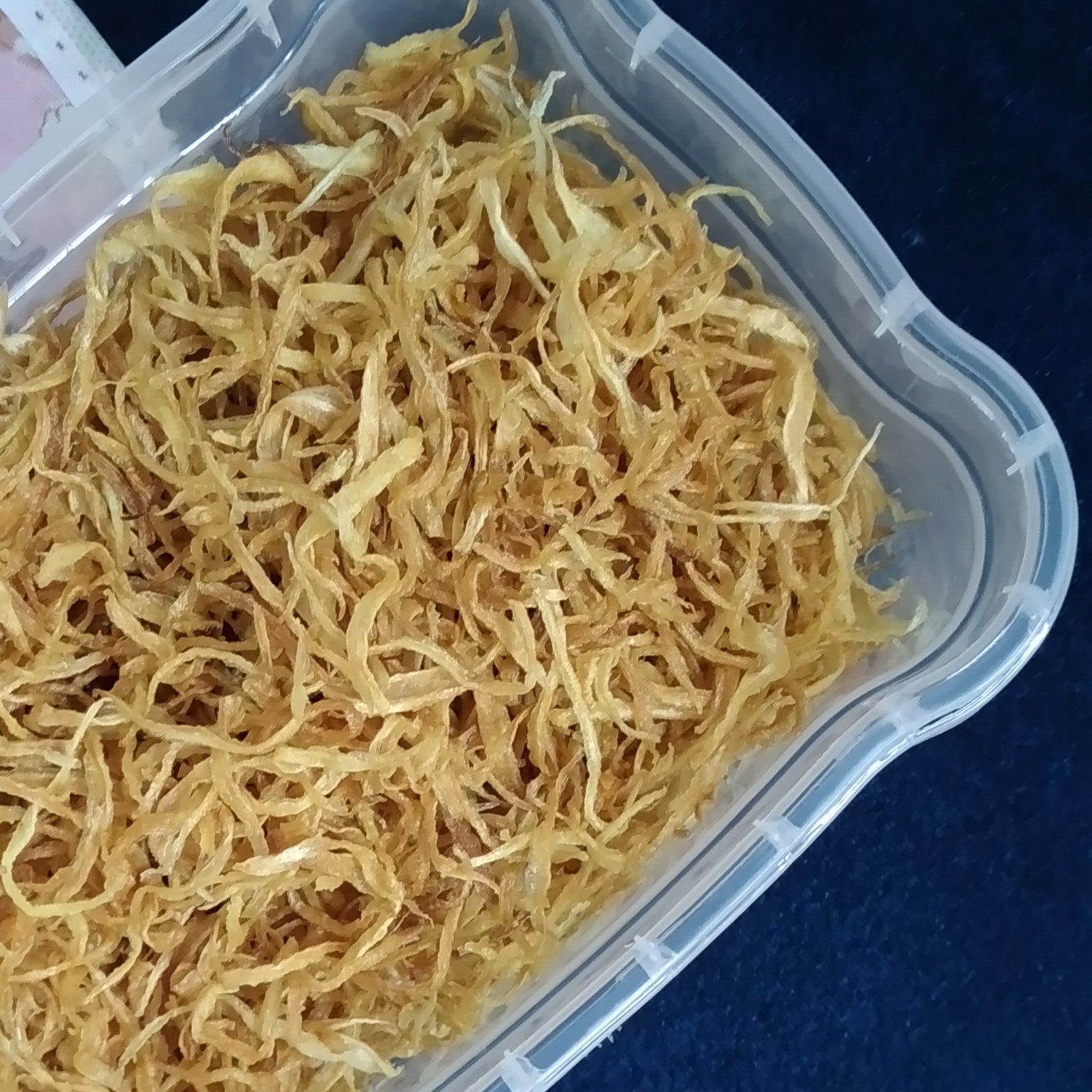 پیاز داغ طلایی خلالی چیپسی  500 گرمی 