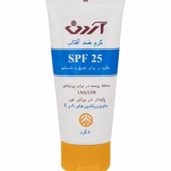 کرم ضد آفتاب آردن مدل SPF25 وزن 50 گرم 