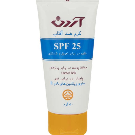 کرم ضد آفتاب آردن مدل SPF25 وزن 50 گرم
