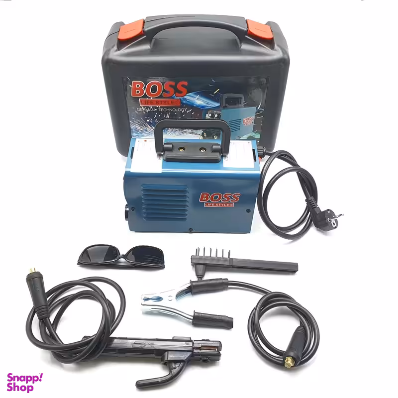 دستگاه جوش 350 آمپر باس مدل کیف دار کد ARC350-MINI