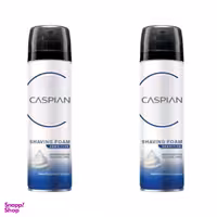 فوم اصلاح کاسپین مدل ضد حساسیت حجم 200 میلی لیتر مجموعه 2 عددی