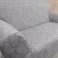 کاور مبل پارچه ای مدل برگی(با ارسال رایگان و ضمانت 25ماهه)