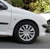 قالپاق پژو ستاره ای پیتلاین 206 پژو  PEUGEOT petline(پس کرایه) 