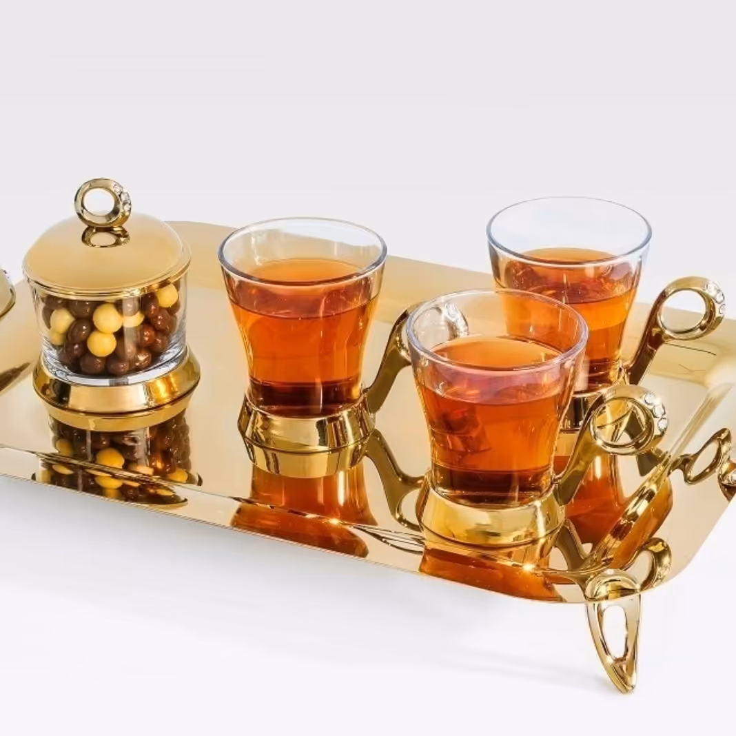 ست چایی خوری نگین دار یونیک کد3997